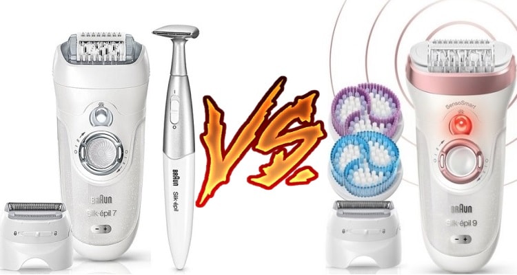 Yes Flock Recur Braun Silk Epil 7 vs 9: Comparing Models and Finding the Winner