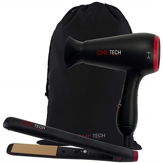CHI Tech Hair Dryer and Ceramic Hairstyling Iron