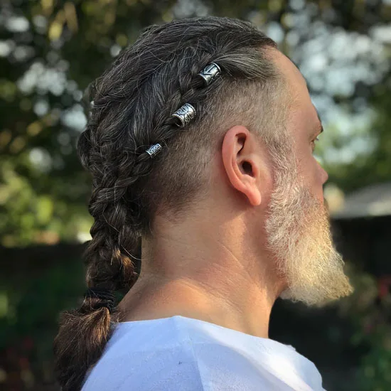 Casual Viking Style with Rings