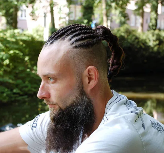 Viking Knots Hair with Beard