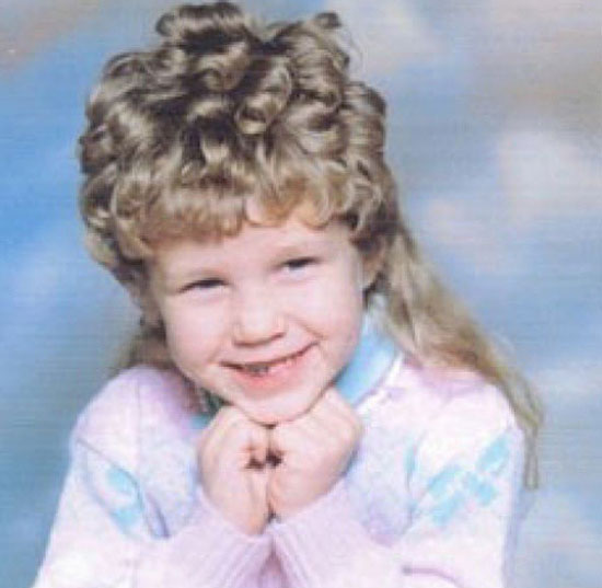 80s Baby Mullet