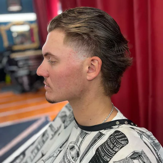 Short and Fine Mullet