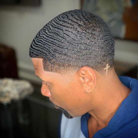 360 Waves with Cross Design