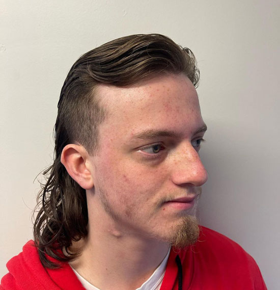 80s Mullet With Blends