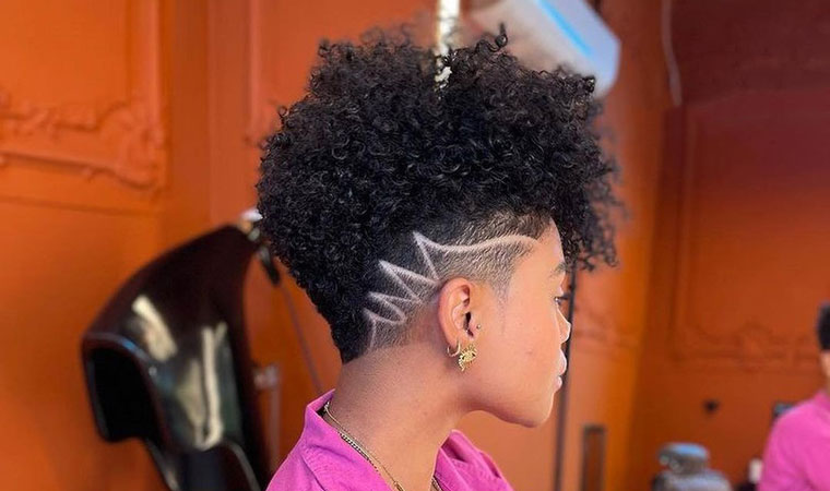 Black Female Fade Haircut Designs