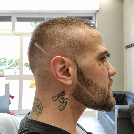 Thin Buzz Cut With Minimal Disconnected