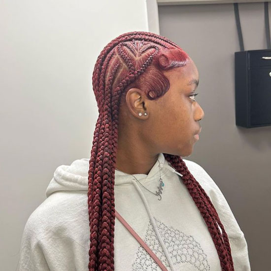 Polished Feed-in Braids With Edges