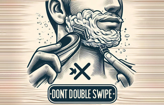 Don’t double swipe