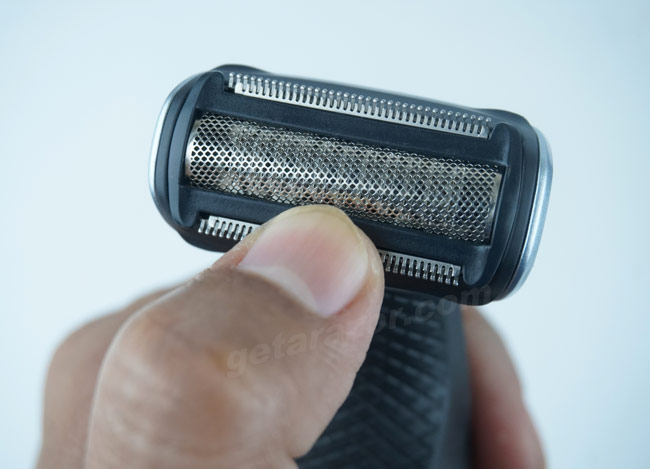 Foil shaver of Philips Bodygroom 5000