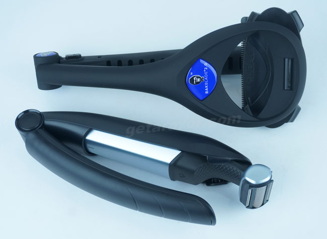 Philips Bodygroom 5000 next to BakBlade 2.0